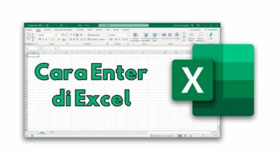 Cara Enter di Excel