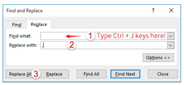 Cara Enter di Excel dalam 1 Kolom 4