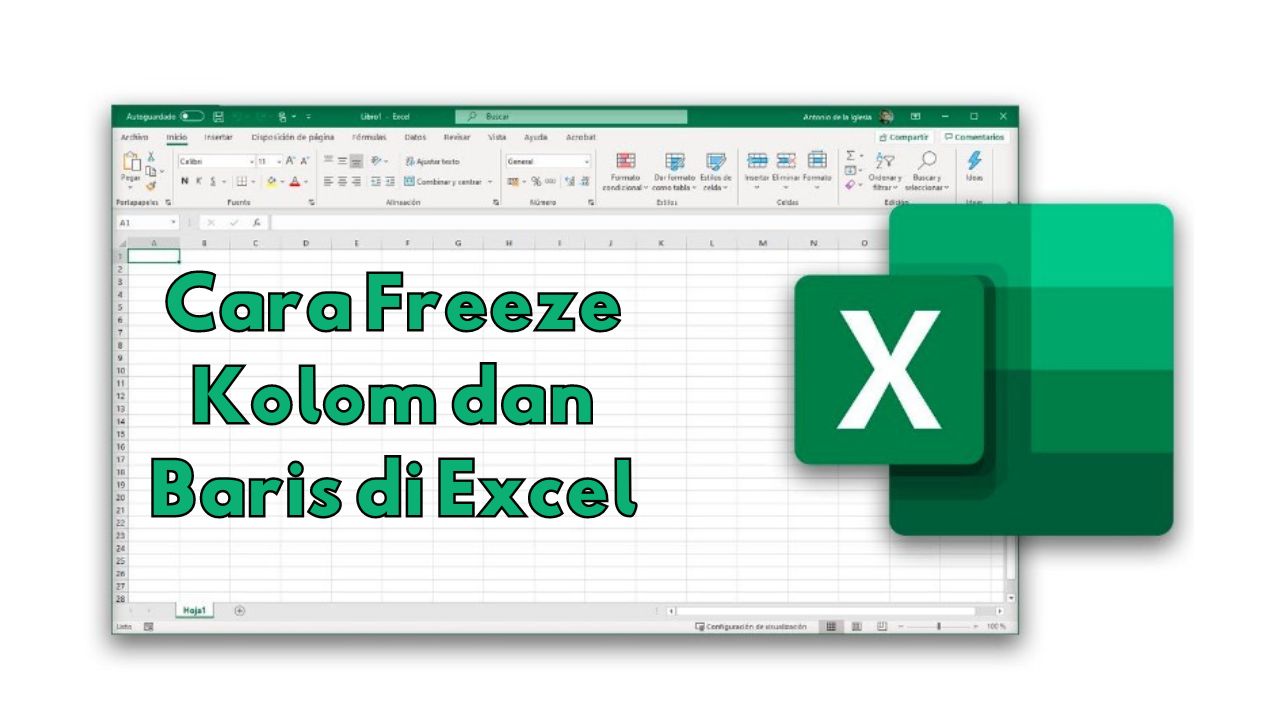 Cara Freeze Kolom dan Baris di Excel