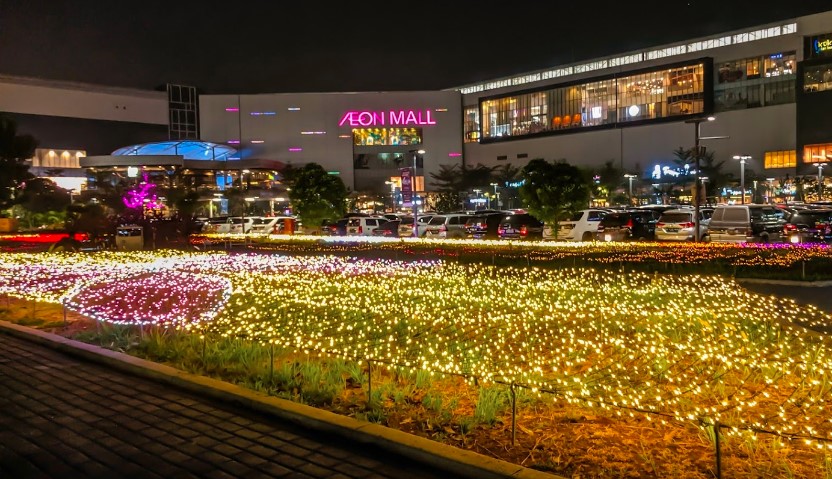 Sakura Garden AEON Mall - Tempat Wisata di Tangerang
