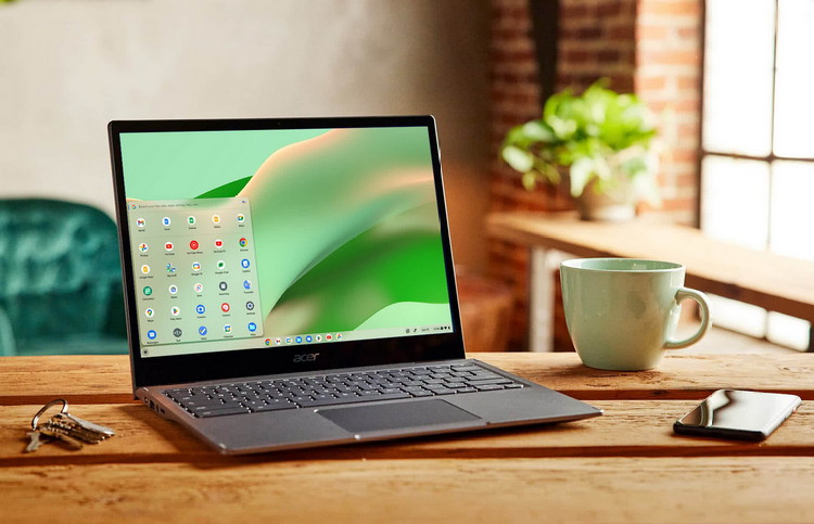 Cara screenshot di laptop Chromebook