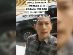 Viral Video Chef Juna Berdebat dengan Sopir Truk yang Hampir Menyerempetnya