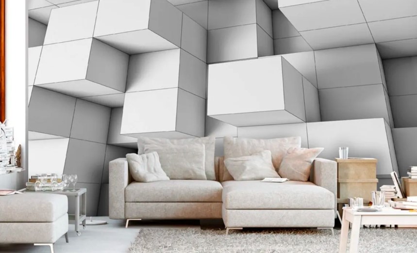 Wallpaper dinding 3D