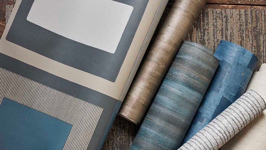 Wallpaper dinding Vinyl