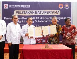 Duta Indah Starhub Bangun Fasilitas Damkar, Pj Wali Kota Tangerang Beri Apresiasi