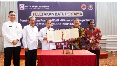 Duta Indah Starhub Bangun Fasilitas Damkar, Pj Wali Kota Tangerang