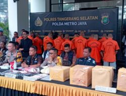 Siswa MTs Tewas Dibacok saat Tawuran di Ciputat Tangsel, 16 Pelaku Ditangkap