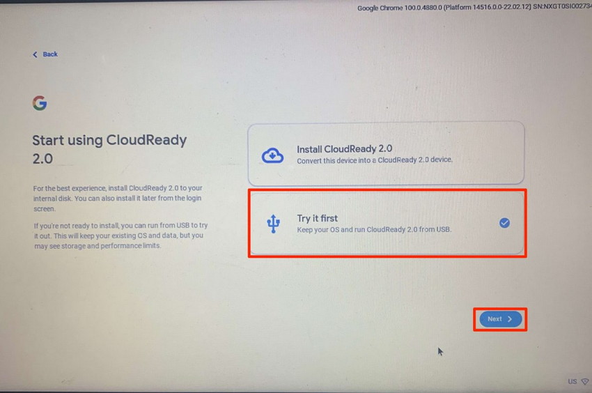 Cara Instal Chrome OS Flex 11