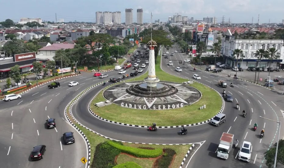 gading serpong kini jadi pusat bisnis baru yang ramai