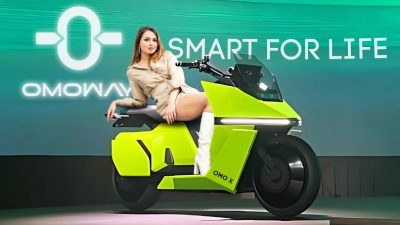 skuter listrik omoway dirakit di tangerang harga mulai rp 46 juta